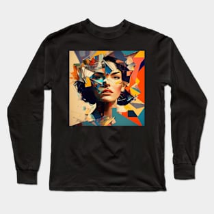 Fractioned Fragments Long Sleeve T-Shirt